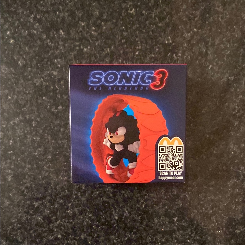 Sonic 3 Shadow Roller McDonald's Happy Meal Toy